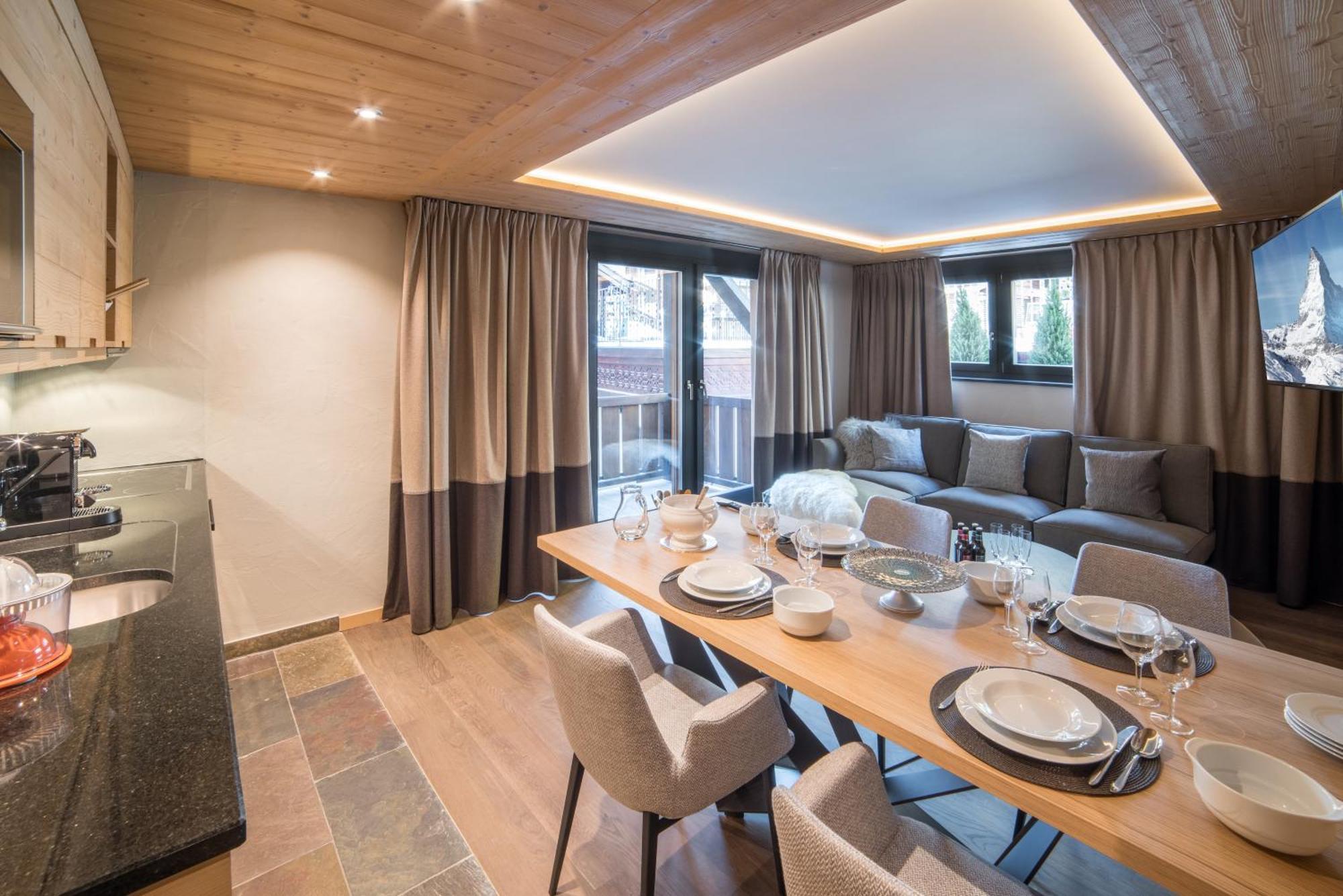 Luxury Chalets & Apartments By Mountain Exposure เซอร์แมท ห้อง รูปภาพ